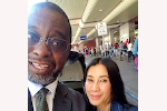 Big Rick and Lisa Ling